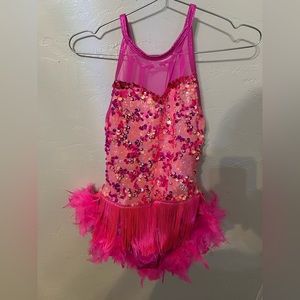 Pink jazz/tap costume